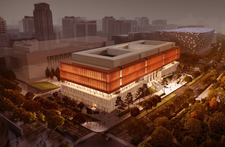 紧邻中国科技馆和未来的中国国家美术馆新馆馆址,集国内唯一的国家级